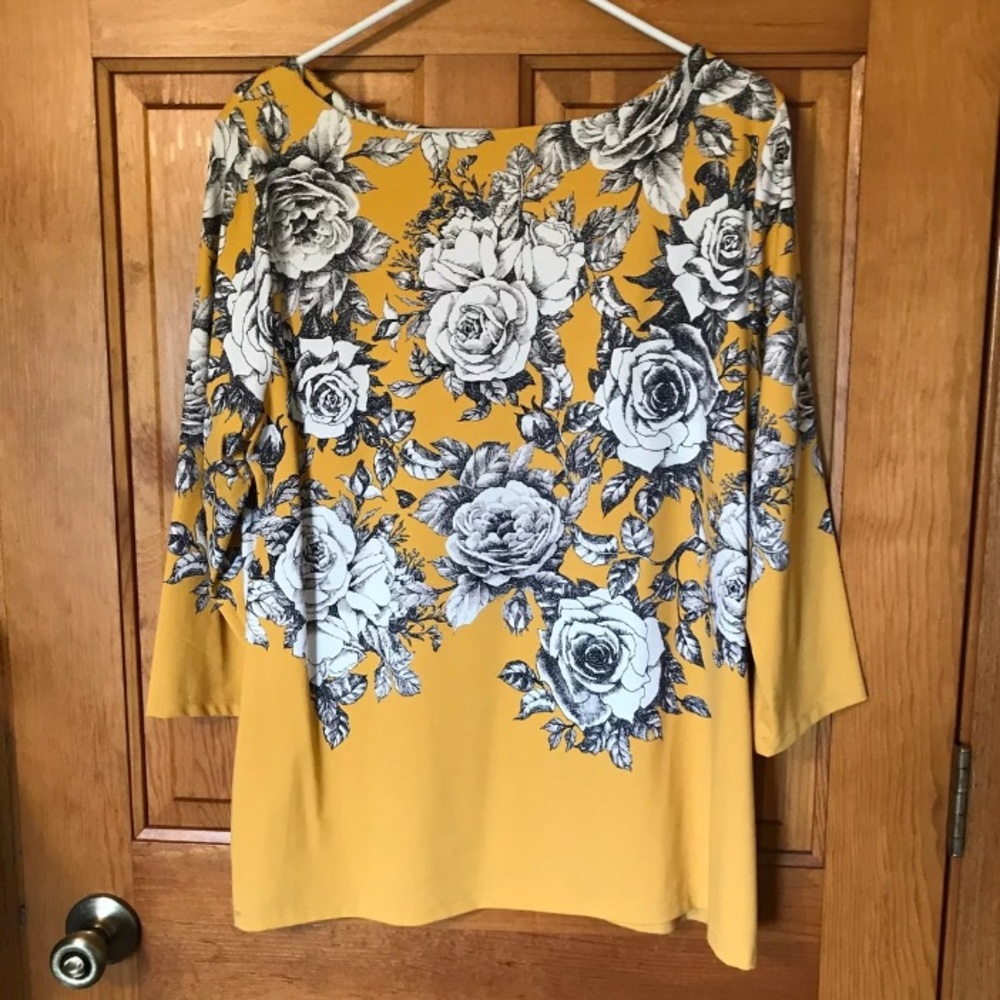 Charter club 3/4 sleeve shirt
